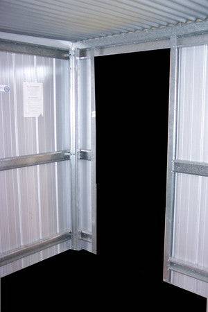 Storage Solution Garden Shed - 2.95Wx2.85Lx1.98H C-Section frame - Shed City